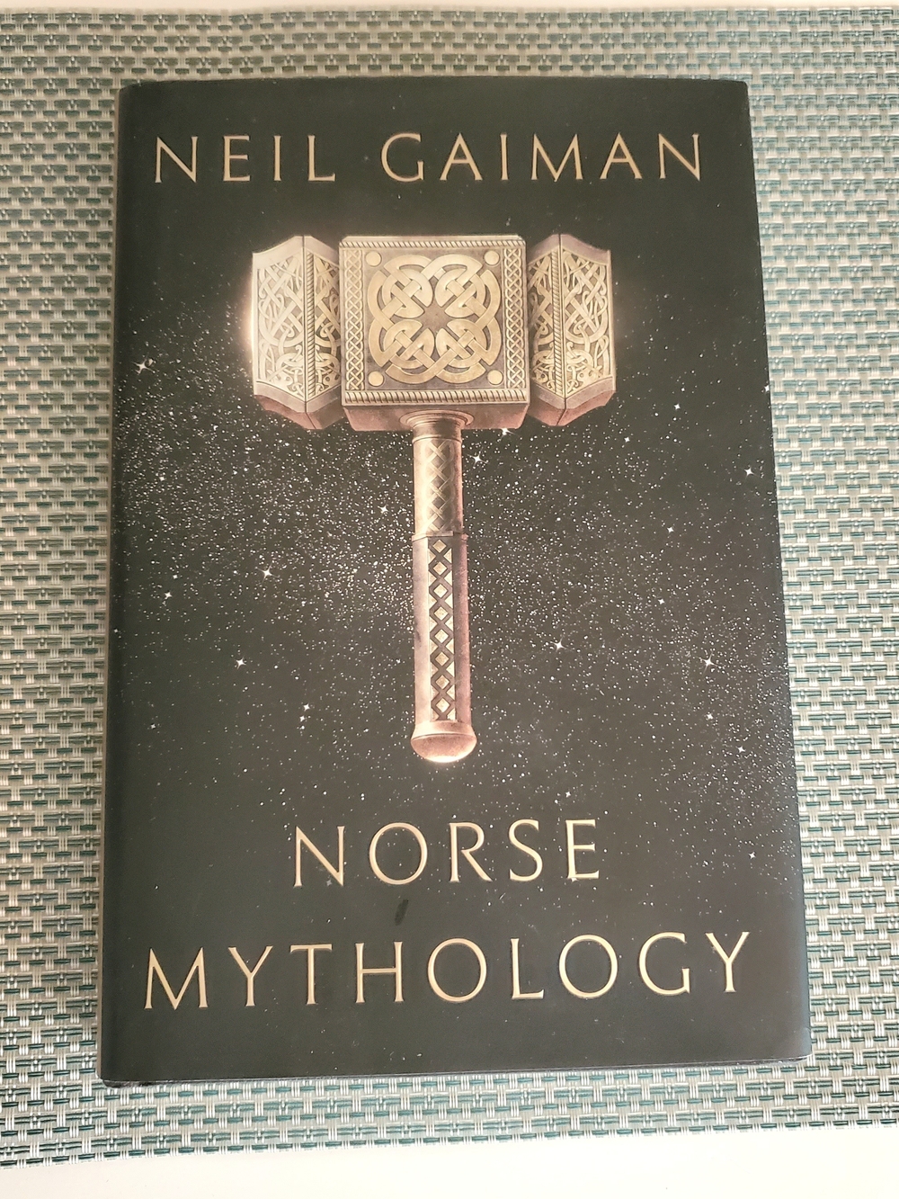 Neil Gaiman Norse Mythology Hardcover - Black & Gold Cover